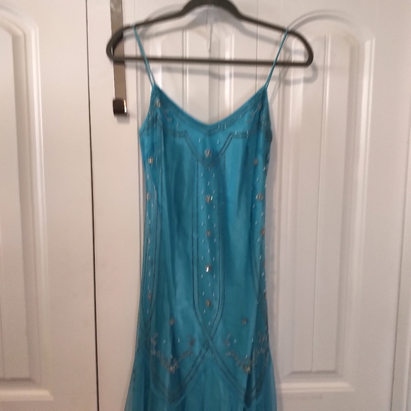 Floor length art deco beaded dress remake - Picture 7 of 11
